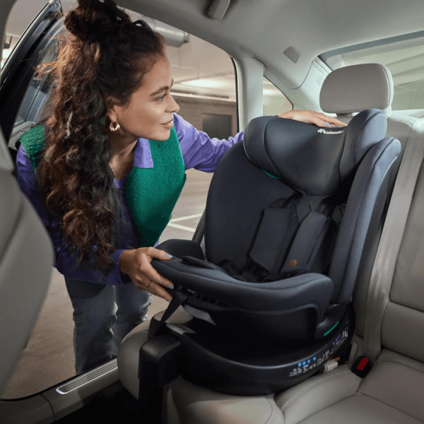 6 Bebeconfort RevolveFix Plus 360 i-Size, Car Seat, 40β150 cm, Full Black