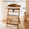 Kinderkraft ENOCK Wooden Highchair + Baby Bouncer CALMEE