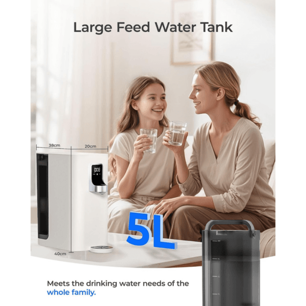 Waterdrop K19-HG Instant Heat Mineralized Countertop Reverse Osmosis System