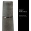 6 Cole & Mason Marlow Wood Mill Set - Balanced Salt and Pepper Grinders