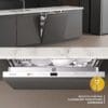 COMFEE' Fully Integrated Dishwasher, 14 Place Settings, Wi-Fi, Built-In [Energy Class C]