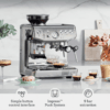 Sage - The Barista Express Impress - Assisted Jam Bean Coffee Machine with Milk Frother, Brushed Stainless Steel