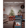 Govee Christmas Sparkle String Lights, RGBWIC Lights with 375 LEDs, 30m [Energy Class G]