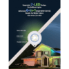 6 Lepro E1 AI Permanent Outdoor Christmas Lights, 30m RGB+IC & Tunable White