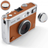 instax mini EVO Hybrid camera and smartphone printer, BROWN