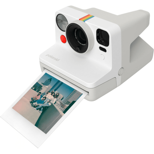 Polaroid - Now Gen 3 - Instant Camera - Bundle Camera + Colour Film (16 Photos) White (6561)