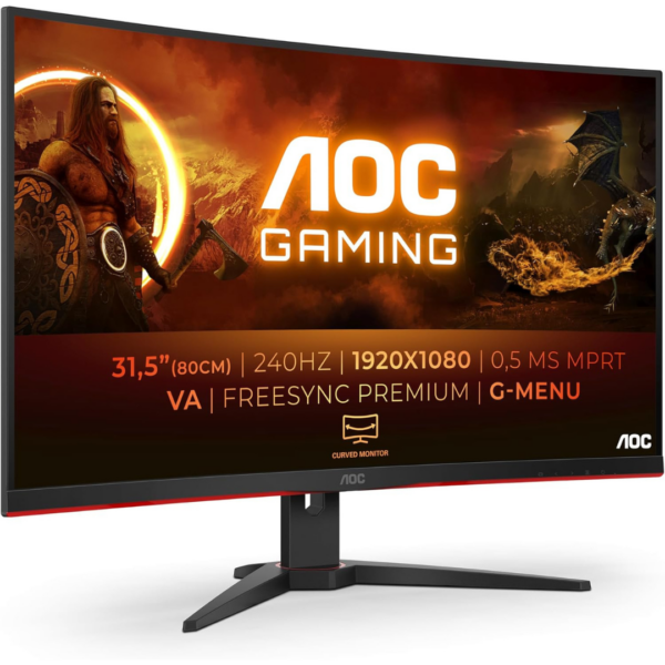 6 AOC Gaming C32G2ZE - 32 Inch FHD Curved Monitor