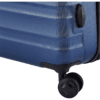 Amazon Basics Suitcase Set (Small + Medium + Large) - Hard Shell Luggage with Spinner Wheels - Navy Blue