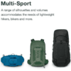 Osprey Men's Talon 22 Hiking Backpack