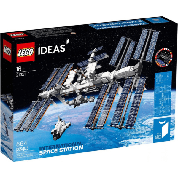 LEGO Ideas International Space Station 21321 Building Kit, Adult Set for Display