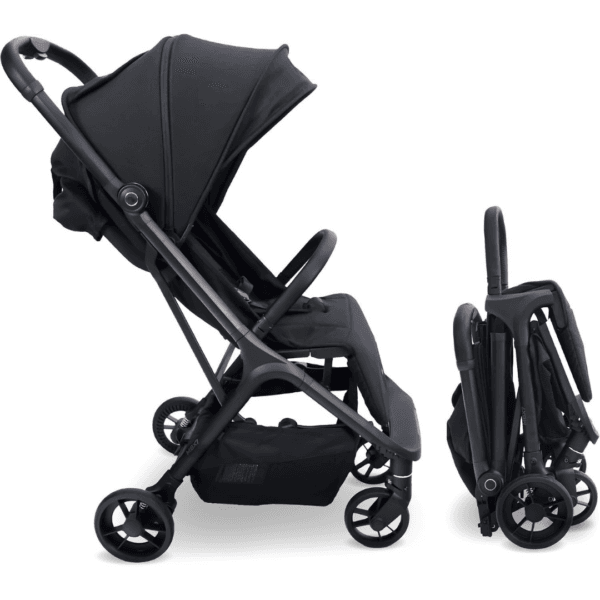 My Babiie MBX7 Autofold Stroller from Birth to 22kg (4 Yrs) - Black