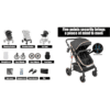 Magic ZC 3 in 1 Pushchair Pram