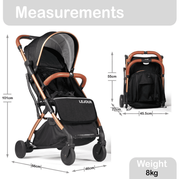 Lejoux™ Baby Pushchair Stroller