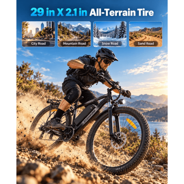 29" Electric Mountain Bike for Adults