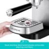 CASABREWS CM5418 Espresso Machine, Barista Coffee Machine with Milk Frother