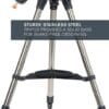 Celestron 31045 AstroMaster 130EQ Newtonian Reflector Telescope, Dark Blue