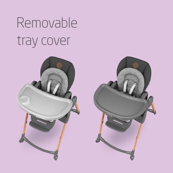 Maxi-Cosi Minla Evolutive Highchair, 0-60 kg, Essential Graphite