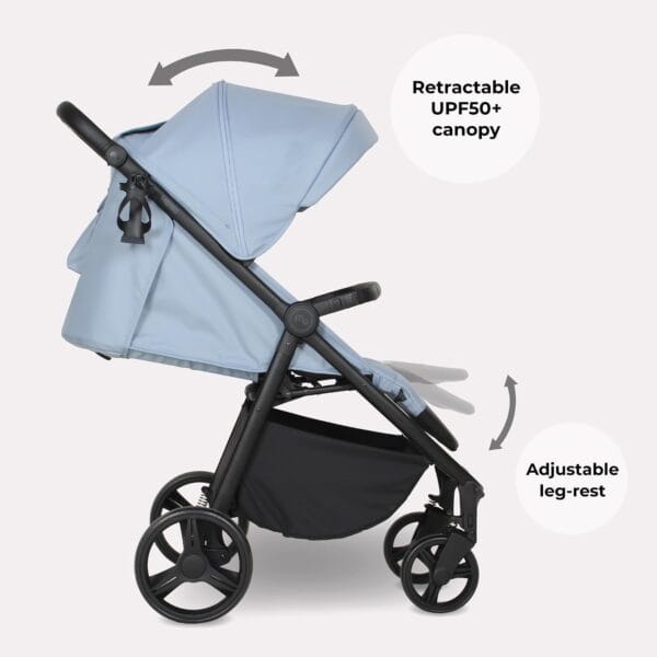 My Babiie MB160 Pushchair from Birth to 4 Years (22kg) – Blue