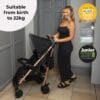 My Babiie MB51 Stroller – from Birth to 4 Years