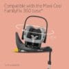 Maxi-Cosi Zelia S Trio, 3-in-1 Pram Travel System, 0–22 kg, Grey