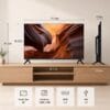 EMtronics 32 inch HD LED TV Black with Freeview, HDMI, USB Media Player, Coaxial, AUX, PVR Recording