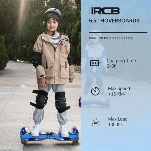 RCB Hoverboards for Kids and Adults 6.5 inch