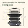 Cuisinart Cook In 5 in 1 Multi Cooker, Grill, Sear, Steam, Simmer and Slow Cooker