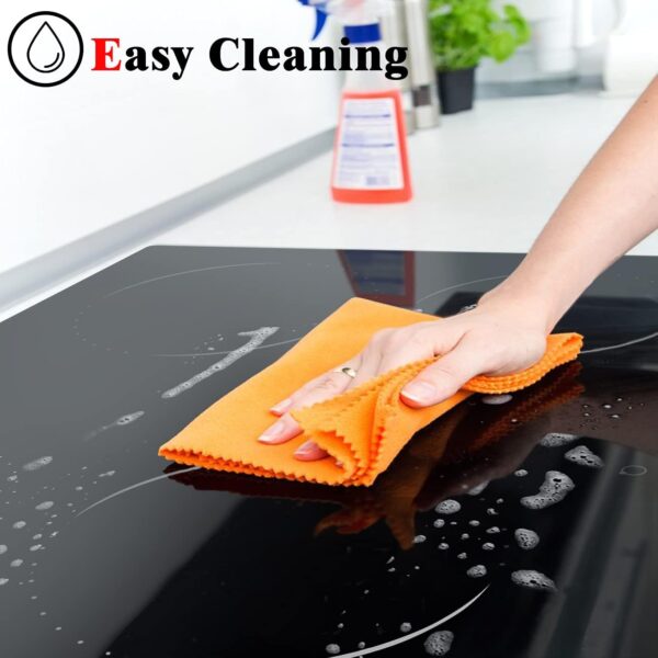 Hobsir Ceramic Hob, Built-in Electric Cooker Hob 4 Burners 60 cm [Energy Class A+]