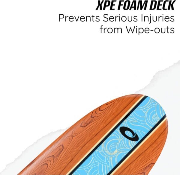 61E-+6OTBbL._AC_SL1200_ Osprey Foam Surfboard, Perfect for Beginners, Lightweight & Durable with Bold Design