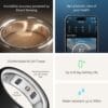 Smart Ring for Women Men Black