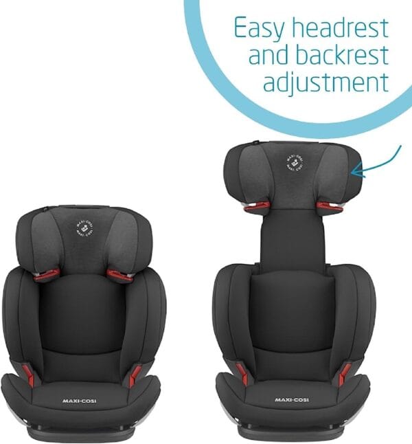 Maxi-Cosi RodiFix AirProtect Car Seat, 15–36 kg, Authentic Black