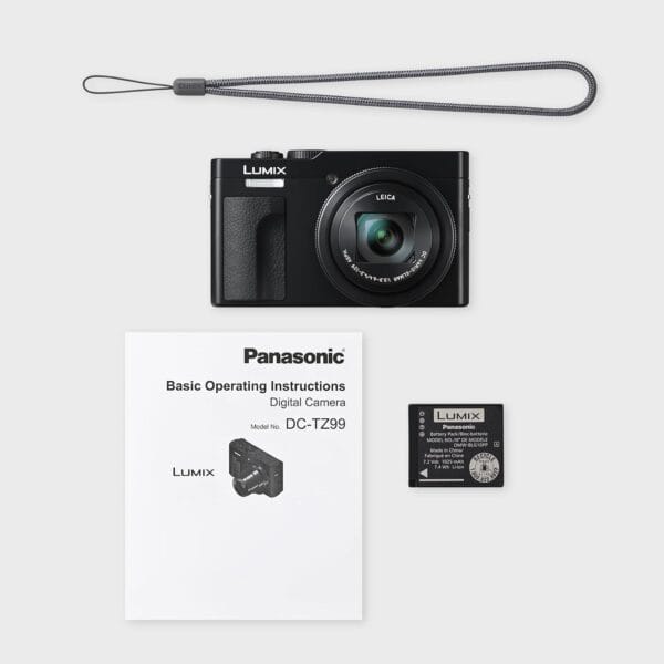 Panasonic LUMIX DC-TZ99E-K Compact Travel Zoom Camera