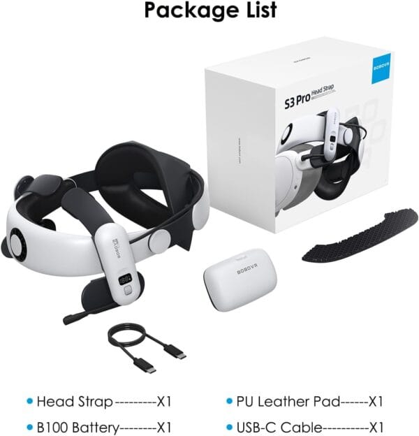 61IAELjXl0L._AC_SL1500_ BOBOVR S3 Pro Head Strap