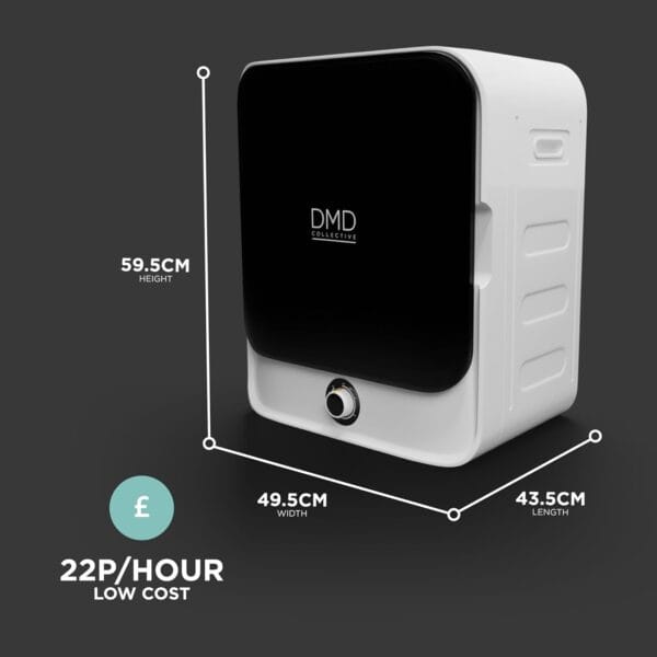 DMD Collective - 3kg Tumble Dryer, Vented Tumble Dryers, Dryer Machine [Energy Class F]
