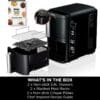 Ninja Double Stack 7.6L 2-Drawer Air Fryer, 6 Cooking Functions, Black