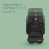 Maxi-Cosi Tanza i-Size, High Back Booster Seat, 100–150 cm, Full Black