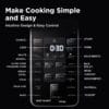 Midea Electric Pressure Cooker 5.7L, 9-in-1 Multi Cooker, 12 Presets, 80kPa