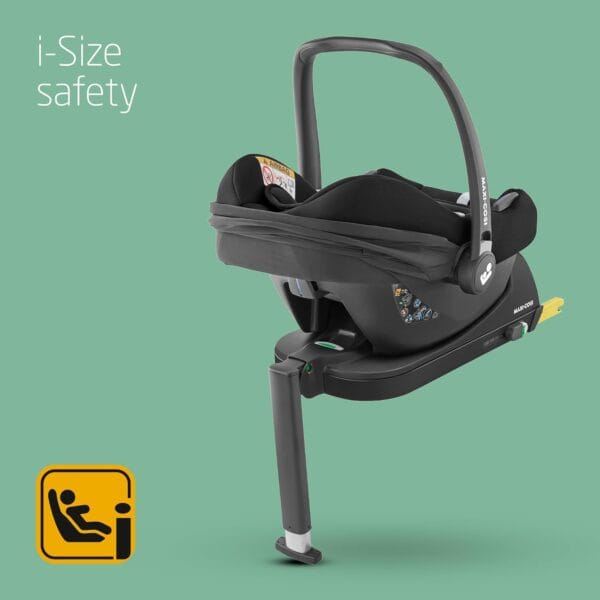 Maxi-Cosi CabrioFix i-Size, Baby Car Seat, 0–12 kg, Essential Black