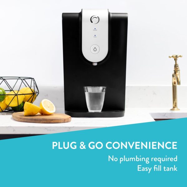 Aqua Optima Lumi Chilled Filtered Water Dispenser, 8.2L Countertop