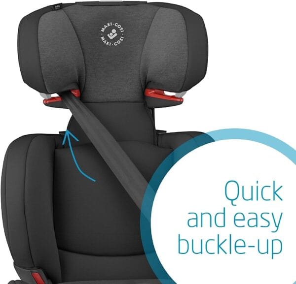 Maxi-Cosi RodiFix AirProtect Car Seat, 15–36 kg, Authentic Black