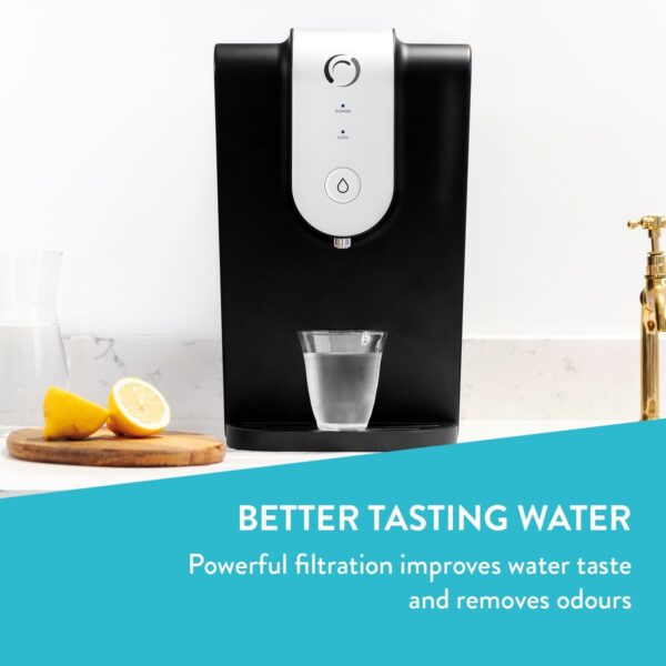 Aqua Optima Lumi Chilled Filtered Water Dispenser, 8.2L Countertop