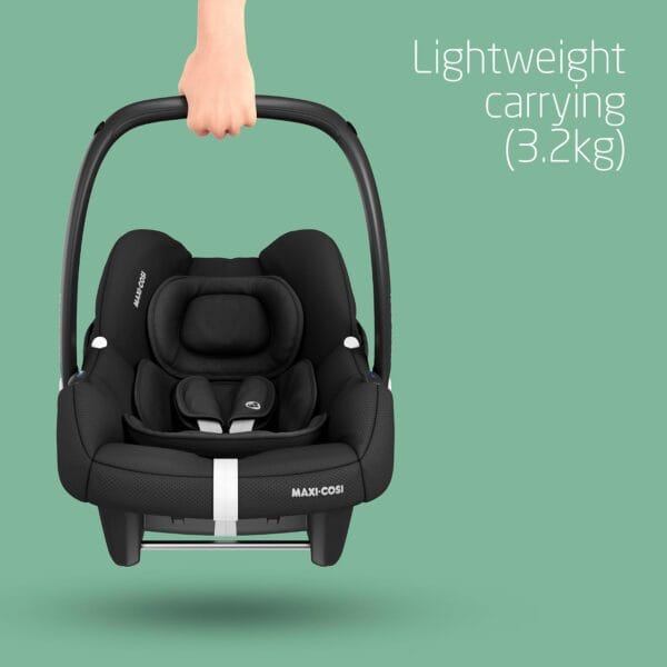 Maxi-Cosi CabrioFix i-Size, Baby Car Seat, 0–12 kg, Essential Black