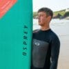 Osprey Foam Surfboard, Perfect for Beginners, Lightweight & Durable with Bold Design