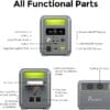 FOSSIBOT F1200 Portable Power Station