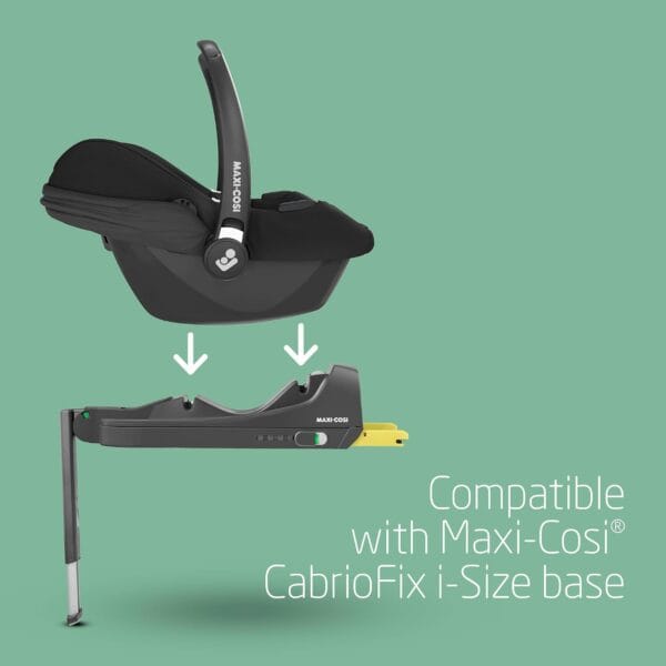 Maxi-Cosi CabrioFix i-Size, Baby Car Seat, 0–12 kg, Essential Black