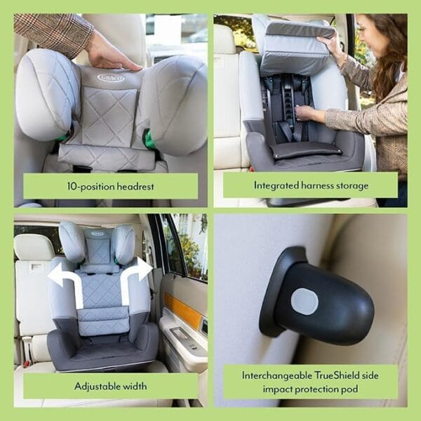 Graco SlimFit R129 All-in-One Convertible Car Seat