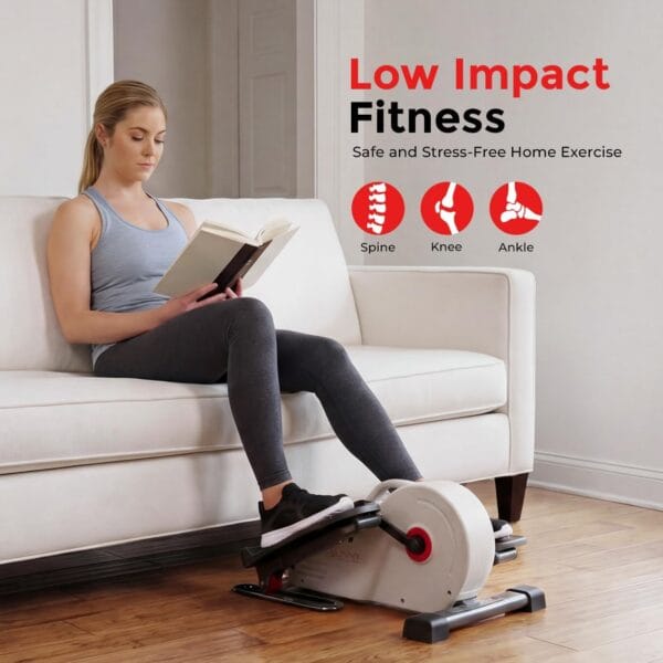 Sunny Health & Fitness Under-Desk Pedal Elliptical Machine Leg Exerciser