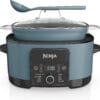 Ninja Foodi PossibleCooker, 8-in-1 Slow Cooker, 8L, Sea Salt Grey, MC1001UK