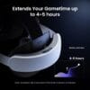 61cm3GsYtwL._AC_SL1500_ KIWI design K4 Duo AIO Audio Head Strap with Battery for Meta Quest 3/3S
