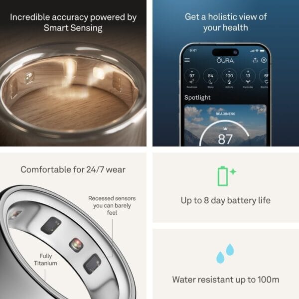 Oura Smart Ring 4 - Silver